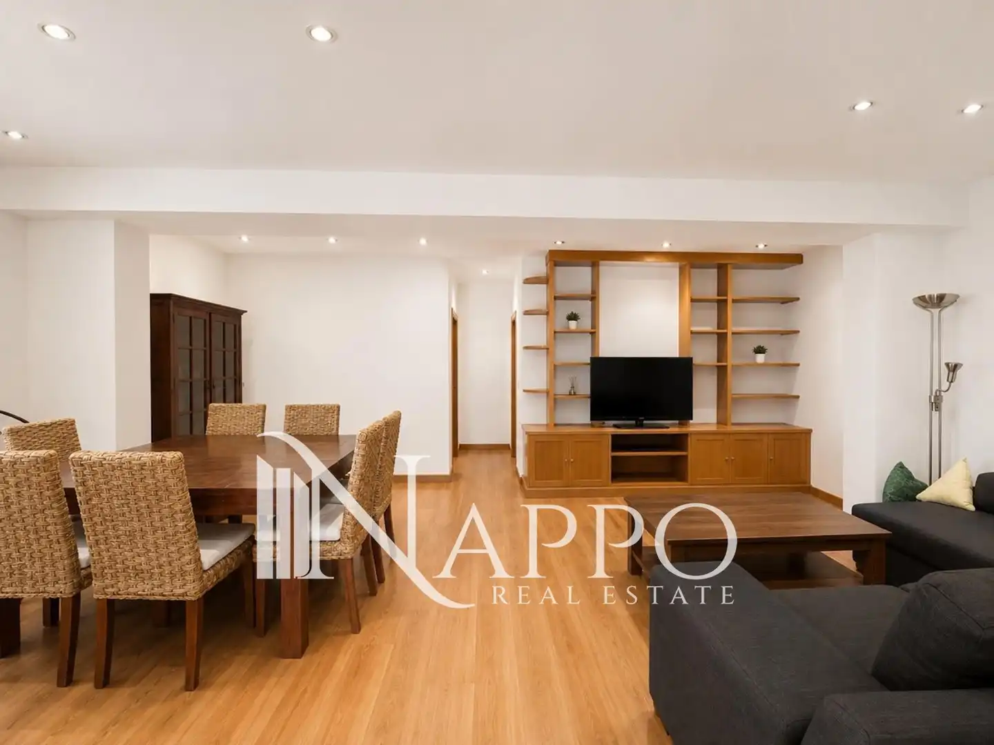Sala d'estar de Pis en venda en  Palma de Mallorca amb Aire condicionat, Terrassa i Moblat