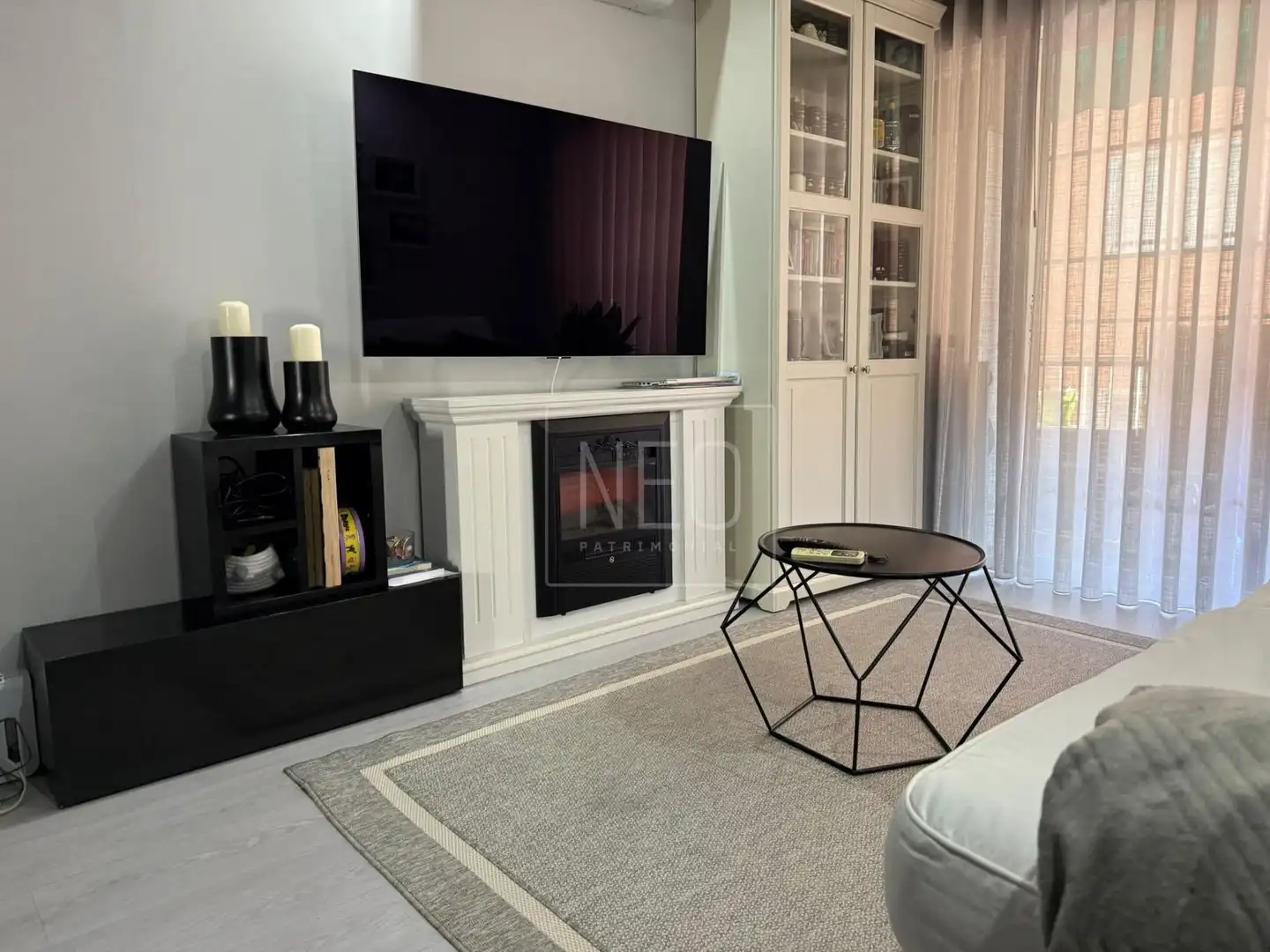 Living room of Flat for sale in San Fernando de Henares  with Air Conditioner, Heating and Terrace