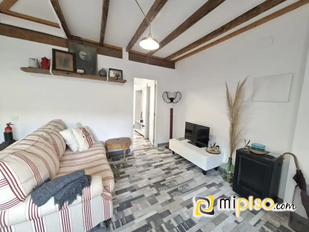 Sala de estar de Piso de alquiler en Santoña con Amueblado