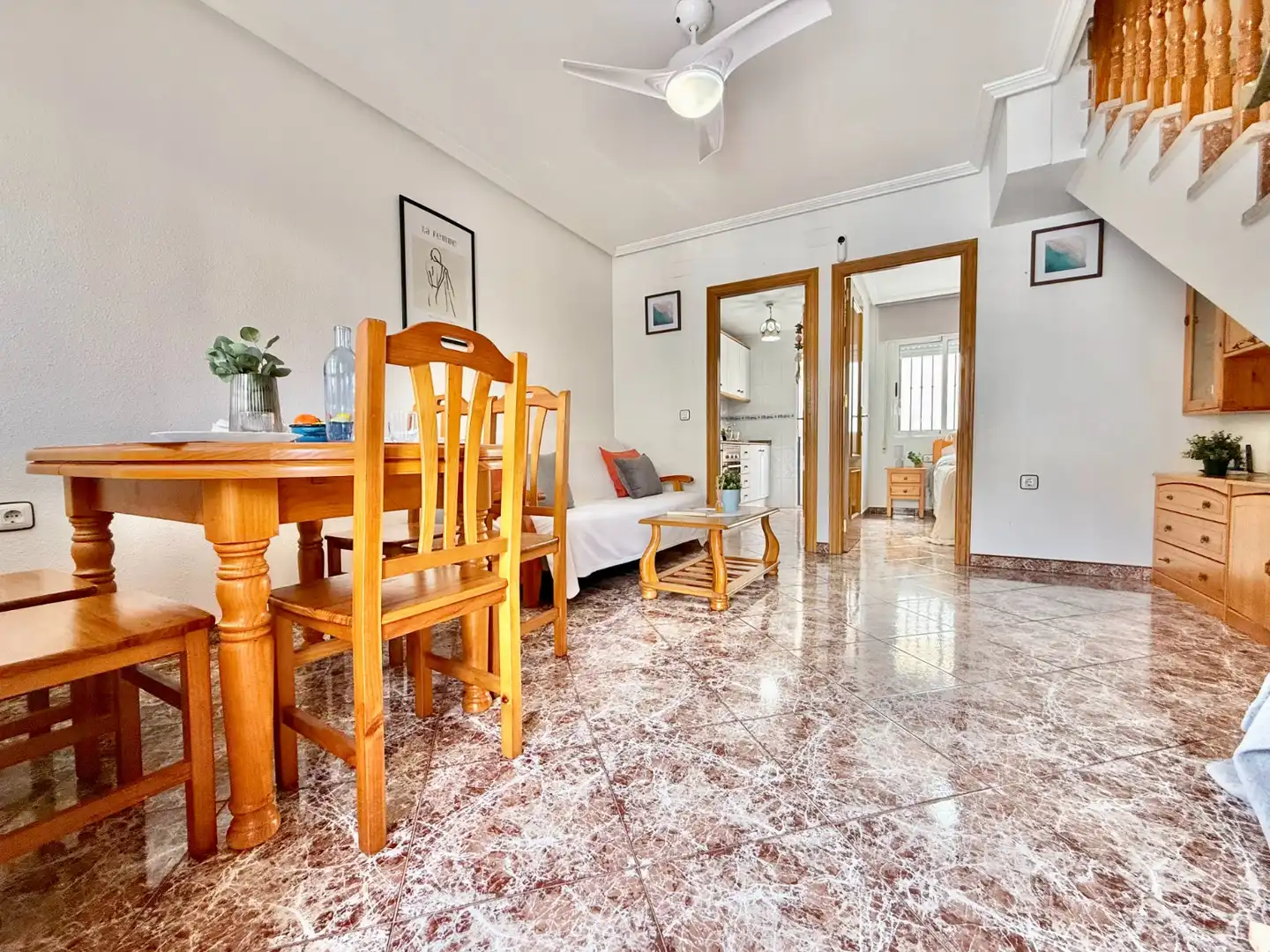 Sala de estar de Casa o chalet en venta en San Pedro del Pinatar con Jardín privado, Terraza y Trastero
