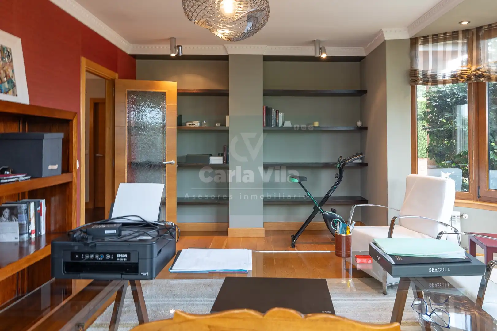 Sala de estar de Casa o chalet en venta en Lugo con Calefacción, Jardín privado y Parquet
