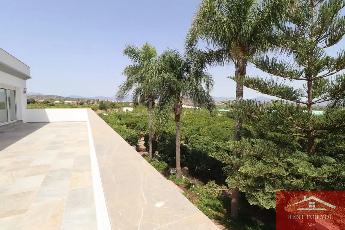 Terrasse von Dachboden zur Miete in Alhaurín El Grande mit Klimaanlage und Terrasse