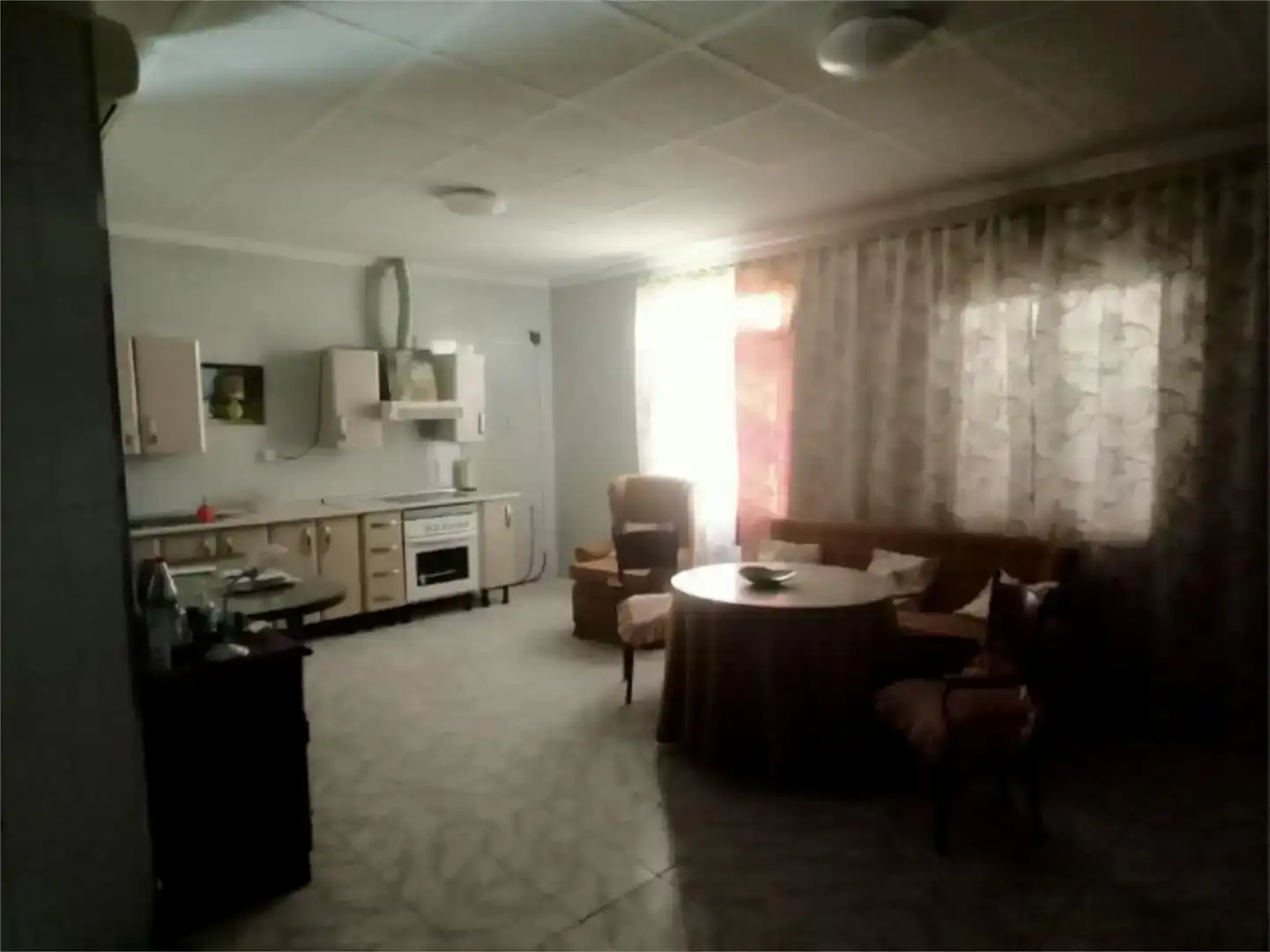 Sala d'estar de Pis en venda en Daimiel amb Moblat i Balcó
