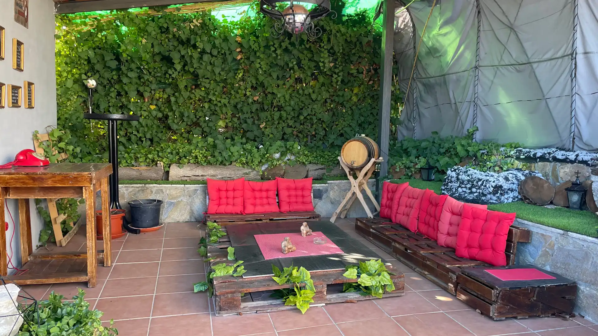 Terrassa de Casa o xalet en venda en Santa Cruz del Retamar amb Calefacció, Jardí privat i Terrassa