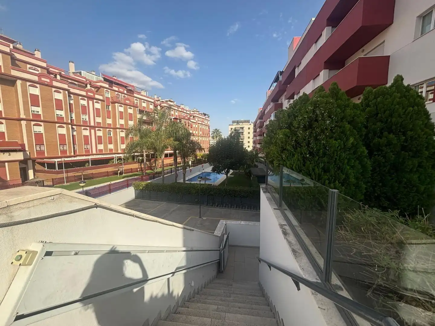 Vista exterior de Piso de alquiler en Córdoba con Aire acondicionado, Jardín privado y Terraza