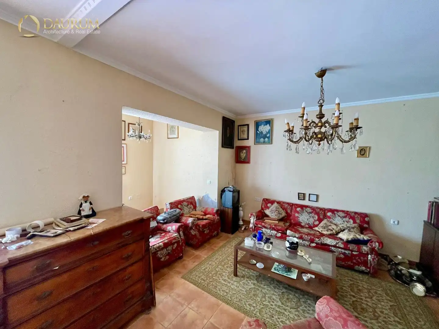 Sala de estar de Casa adosada en venta en Málaga con Jardín privado, Terraza y Trastero