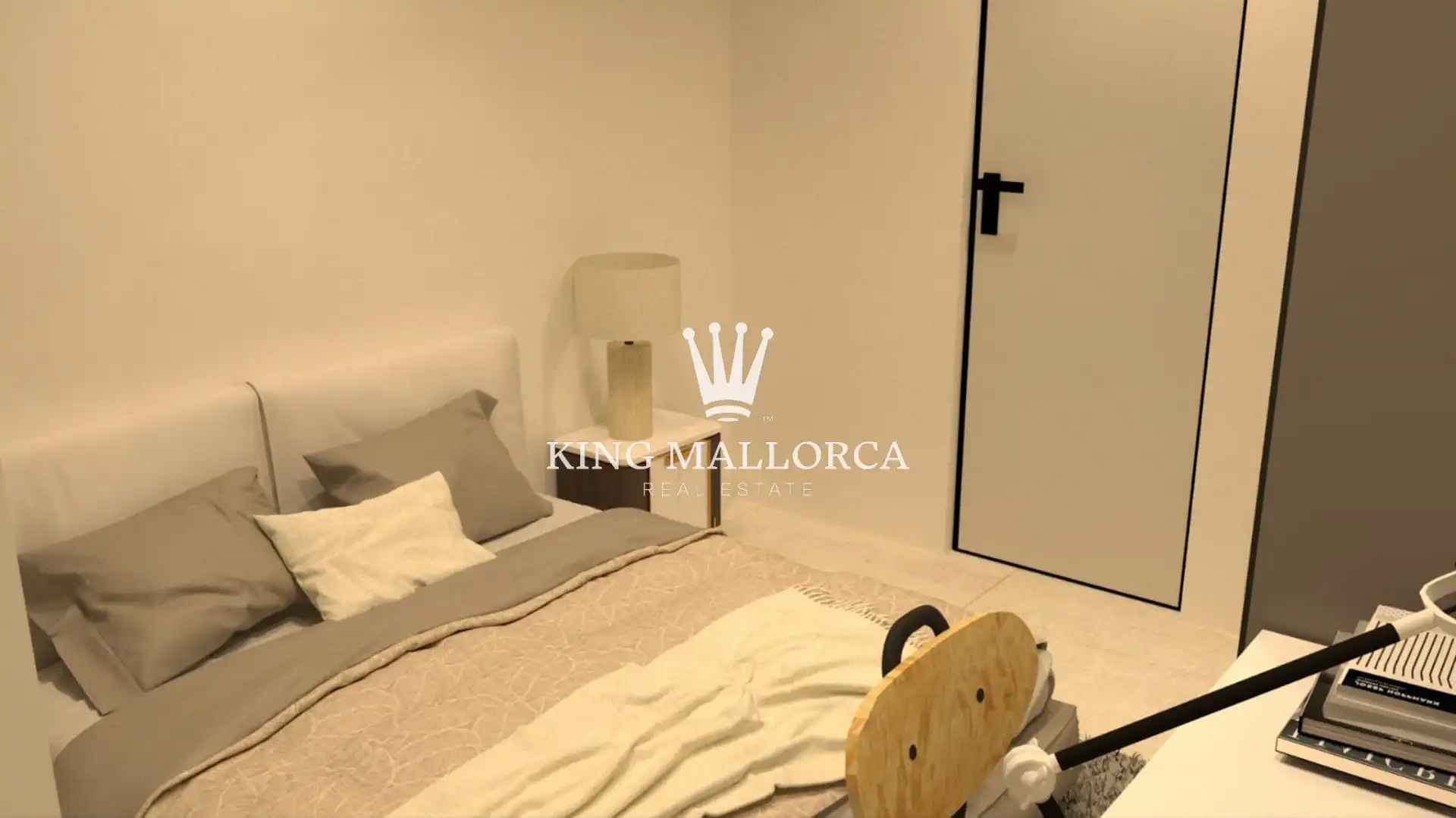 Bedroom of Apartments for sale in  Palma de Mallorca  with Air Conditioner, Heating and Terrace