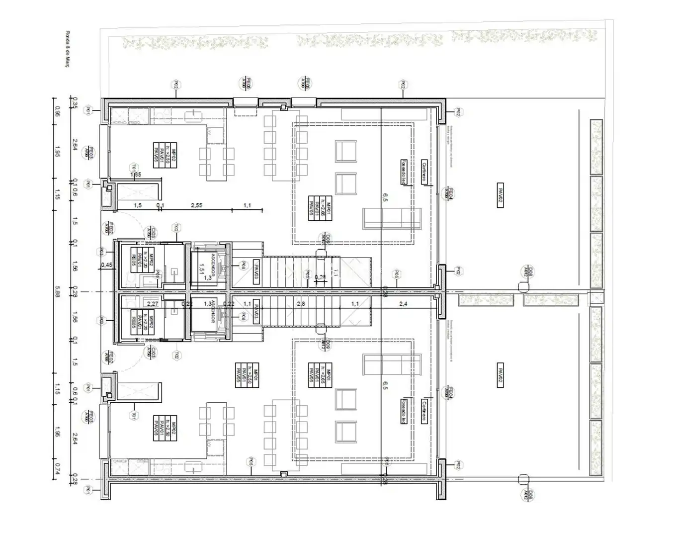Reihenhaus mit Garten zum Verkauf in 8 de Març, imagen 56