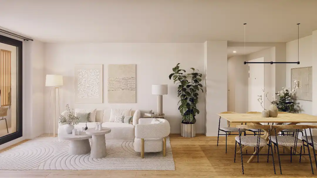 Sala de estar de Planta baja en venta en Oviedo  con Calefacción, Terraza y Trastero
