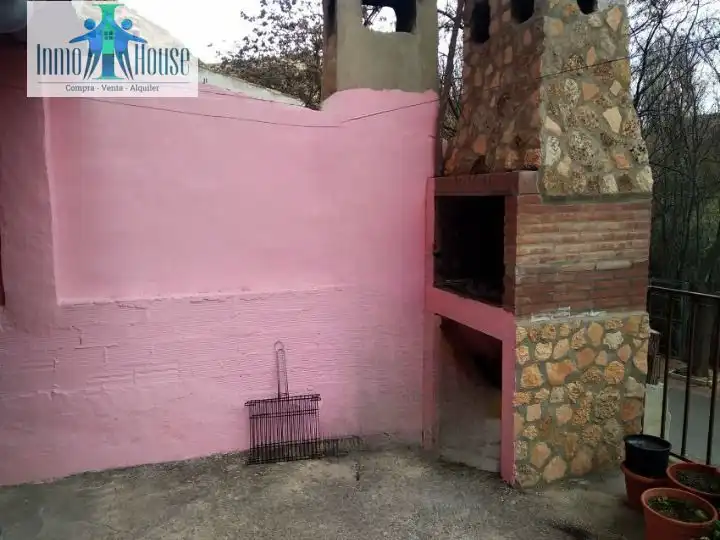 Vista exterior de Finca rústica en venda en Jorquera amb Terrassa i Moblat