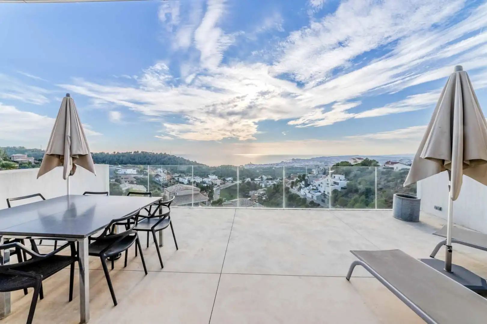 Terraza de Casa o chalet en venta en Sitges con Calefacción, Jardín privado y Terraza