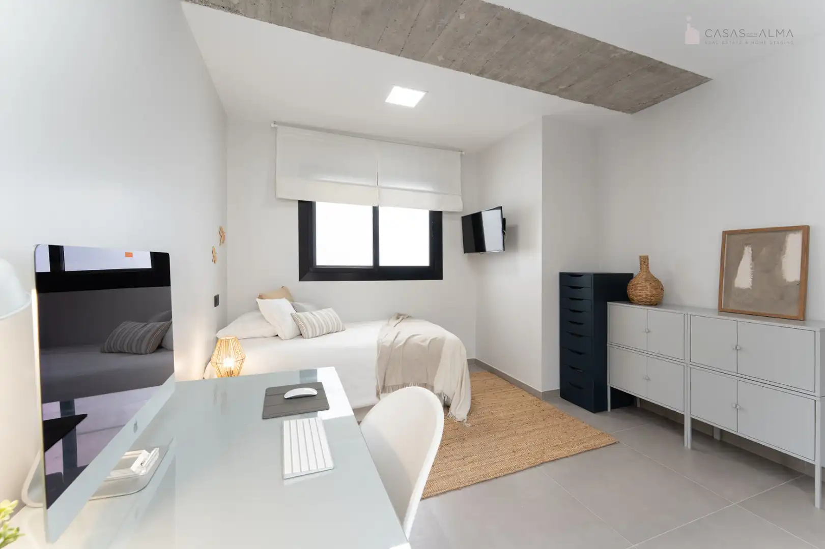 Schlafzimmer von Einfamilien-Reihenhaus zum Verkauf in Las Palmas de Gran Canaria mit Klimaanlage, Terrasse und Abstellraum