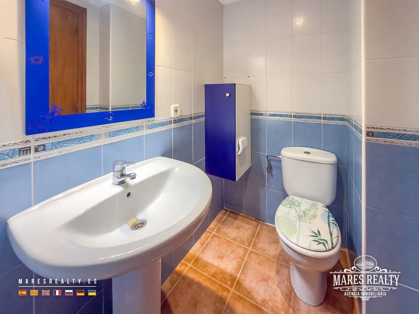 Bathroom of Flat for sale in Blanes  with Air Conditioner and Heating