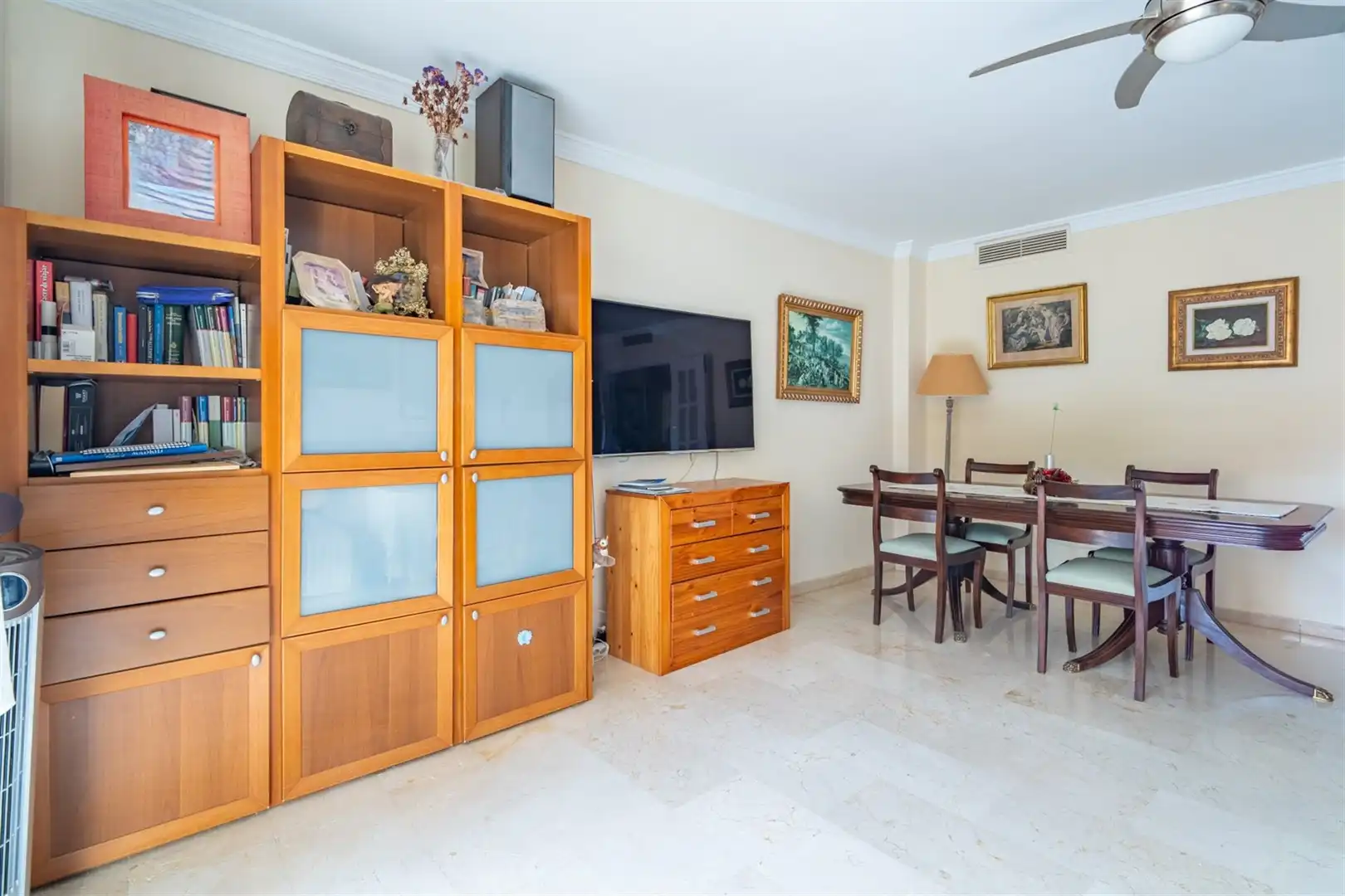 Sala d'estar de Apartament en venda en Málaga