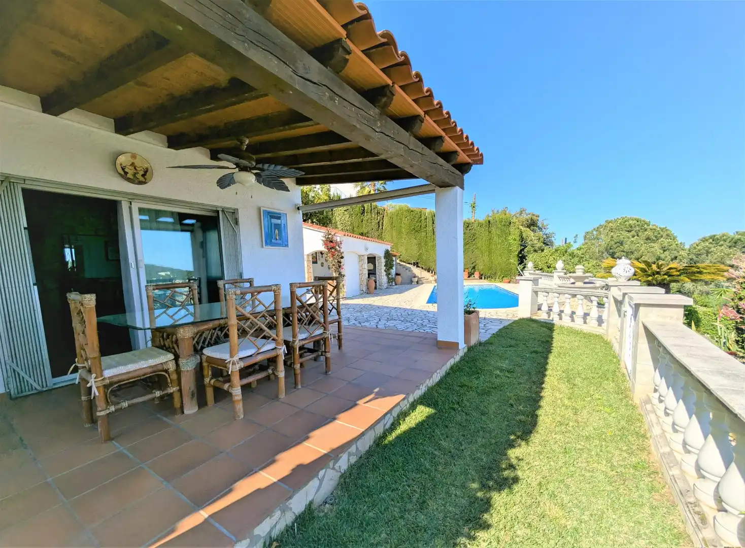 Jardín de Casa o chalet en venta en Calonge i Sant Antoni con Aire acondicionado, Calefacción y Jardín privado