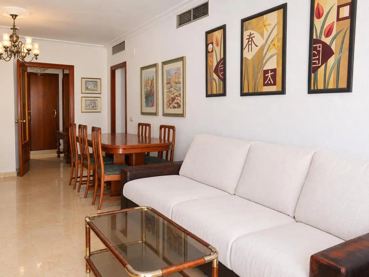 Sala de estar de Piso en venta en Macarena