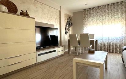 Living room of Flat for sale in Gavà  with Heating, Parquet flooring and Terrace