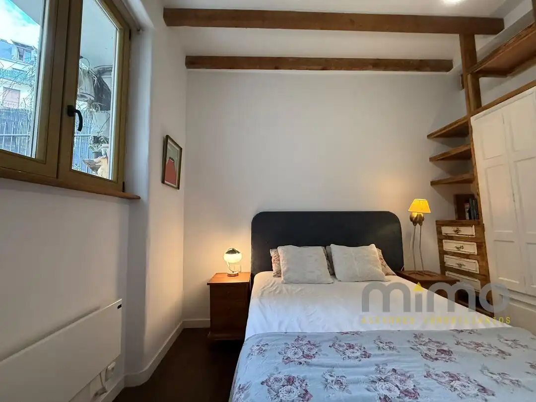 Bedroom of Flat for sale in Donostia - San Sebastián   with Heating, Terrace and Storage room
