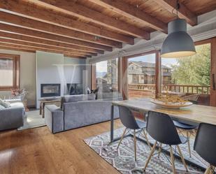 Wohnzimmer von Maisonette zum verkauf in Fontanals de Cerdanya mit Heizung, Parkett und Terrasse