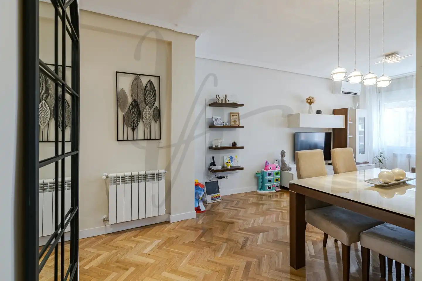 Esszimmer von Wohnung zum Verkauf in Madrid mit Klimaanlage, Heizung und Parkett