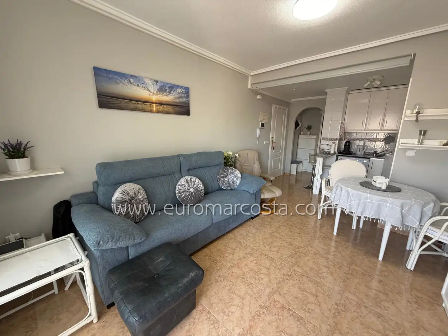 Living room of Flat for sale in Guardamar del Segura  with Air Conditioner, Heating and Terrace