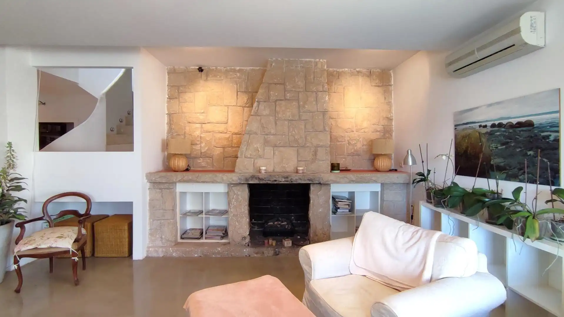 Sala de estar de Casa o chalet en venta en Gandia con Aire acondicionado, Calefacción y Jardín privado