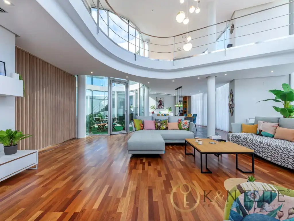 Living room of Houses for sale in Petrer  with Air Conditioner, Private garden and Swimming Pool