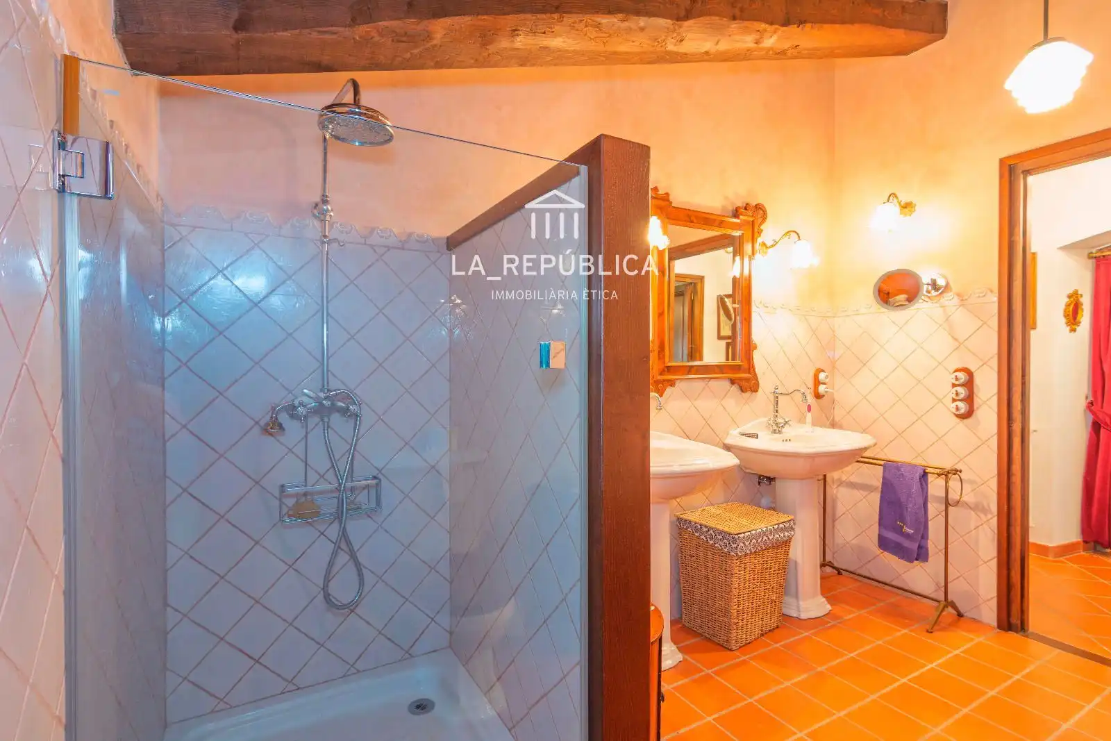 Baño de Casa o chalet en venta en Sils con Calefacción, Jardín privado y Terraza