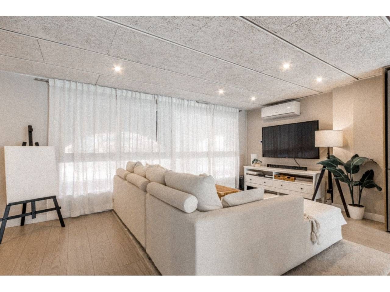 Sala de estar de Piso en venta en Sabadell con Aire acondicionado y Parquet