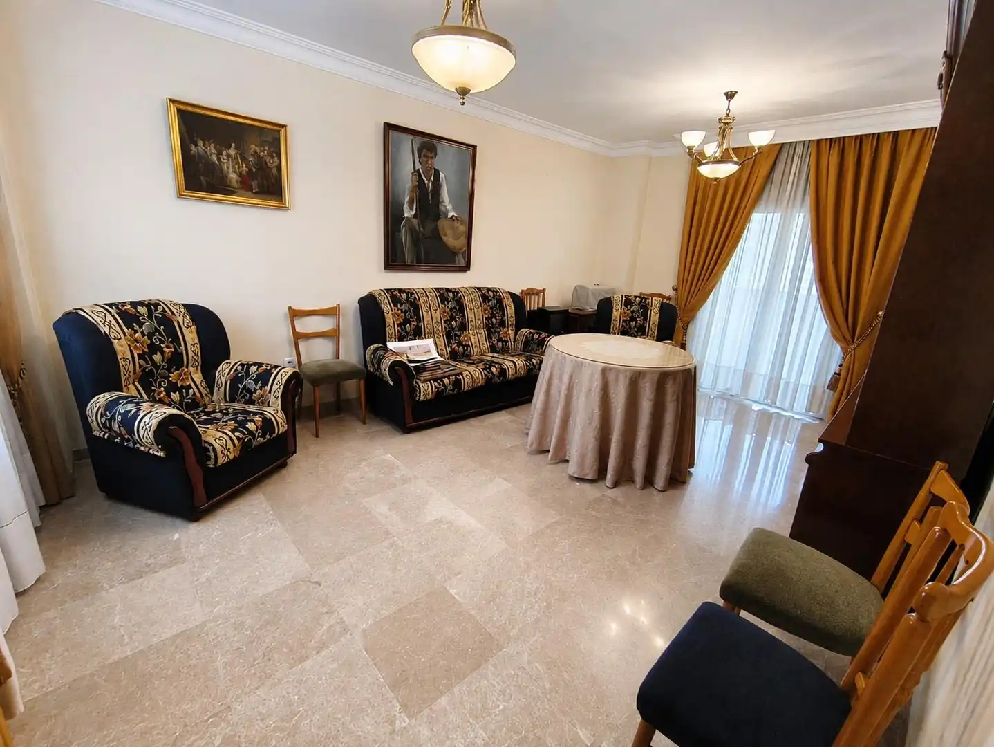 Sala de estar de Piso en venta en Maracena con Terraza