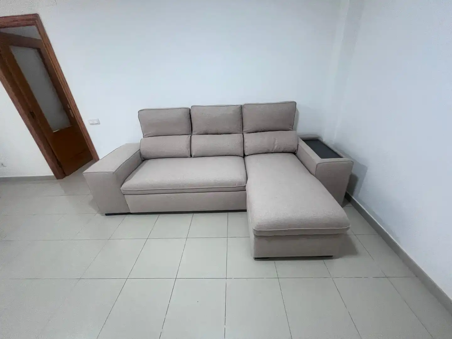 Wohnzimmer von Wohnung zur Miete in Puçol mit Klimaanlage, Heizung und Privatgarten