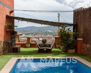 Terrace of Single-family semi-detached for sale in Molins de Rei  with Air Conditioner, Heating and Private garden