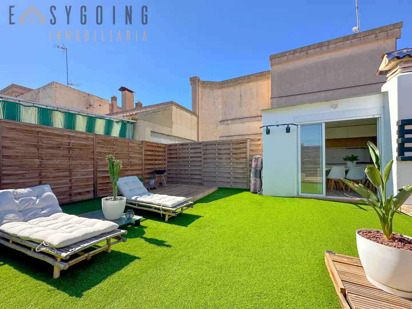 Terraza de Ático en venta en Elche / Elx con Aire acondicionado, Terraza y Amueblado