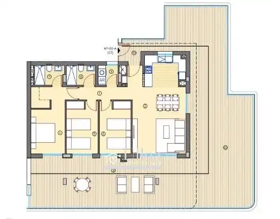 Ático con piscina en venta en Bonalba - Cotoveta, imagen 17