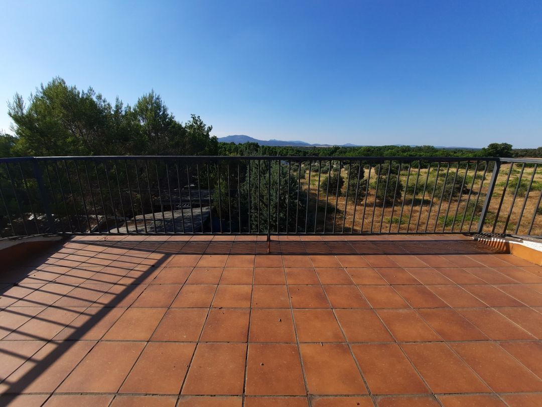 Terrassa de Casa adosada en venda en Hormigos amb Calefacció, Jardí privat i Terrassa