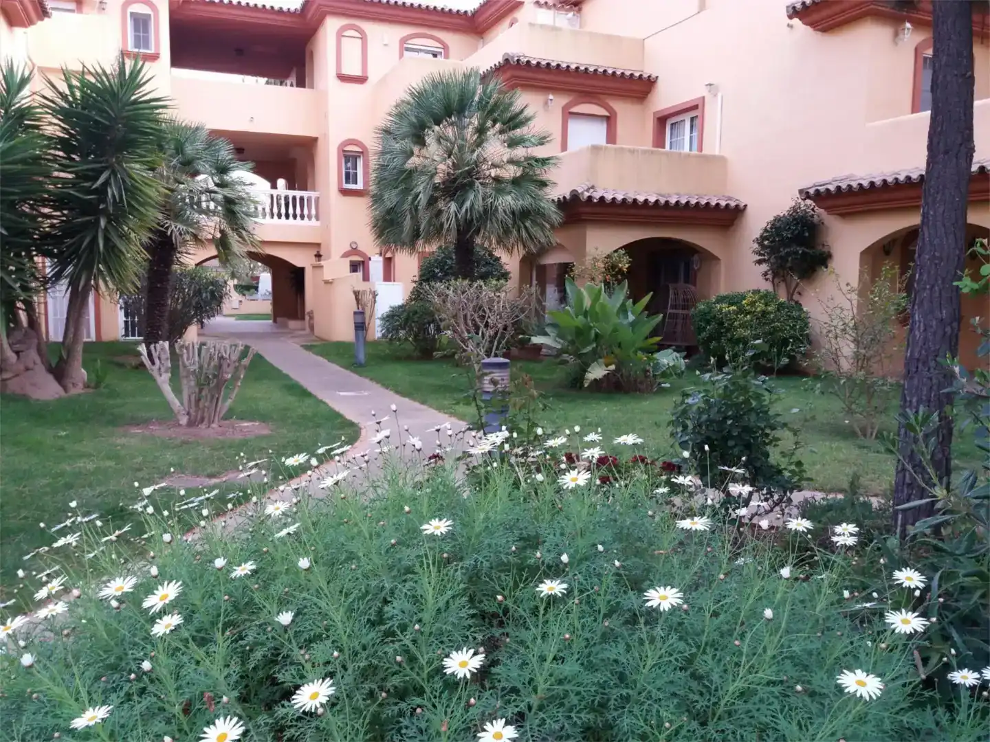 Garden of Flat for rent in Islantilla  with Private garden, Furnished and Oven