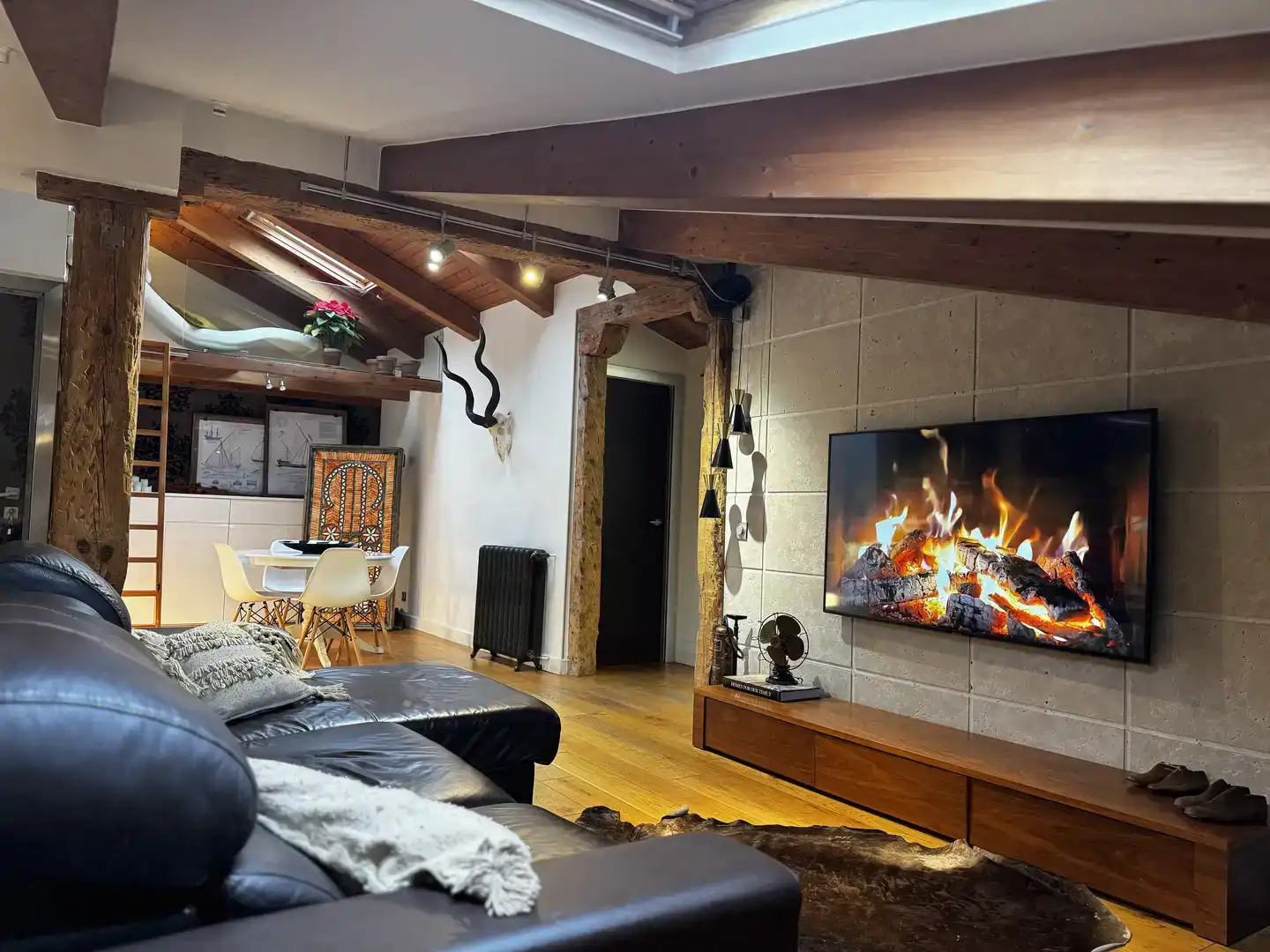 Sala d'estar de Pis en venda en Burgos Capital amb Aire condicionat