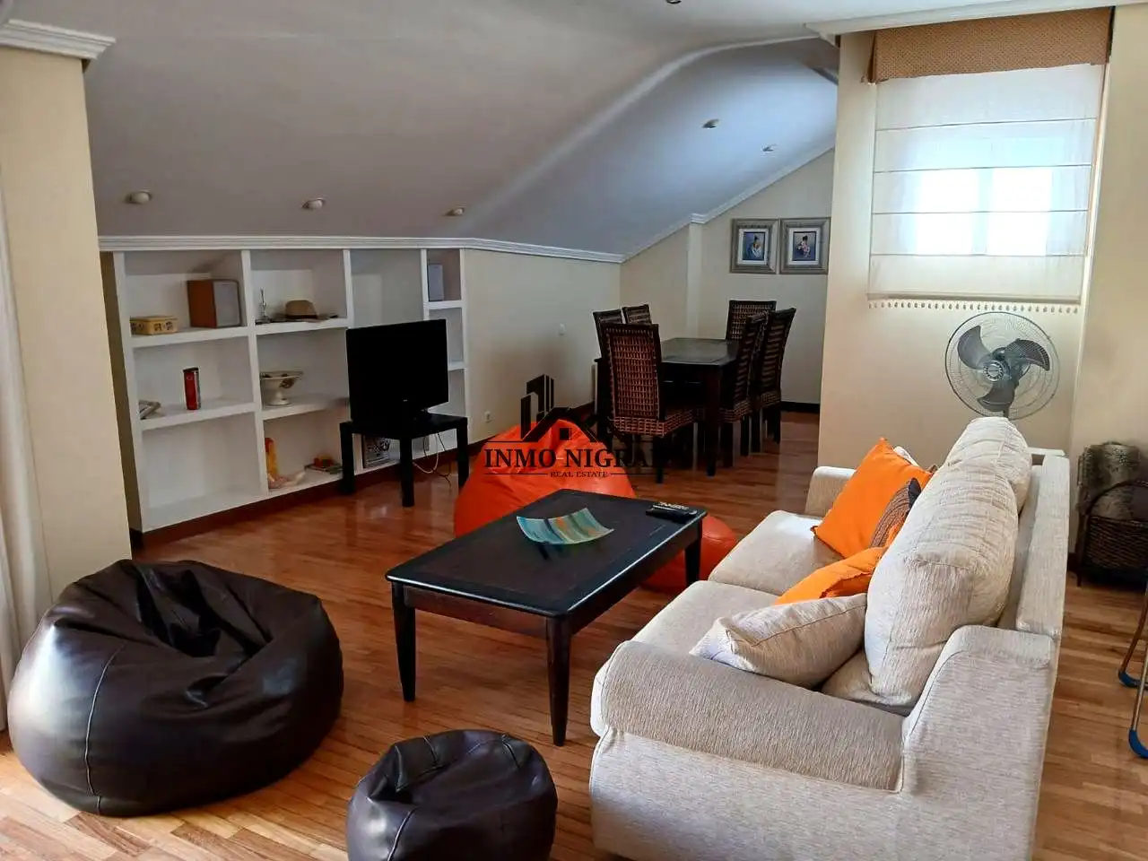 Wohnzimmer von Wohnung zur Miete in Nigrán mit Terrasse und Möbliert