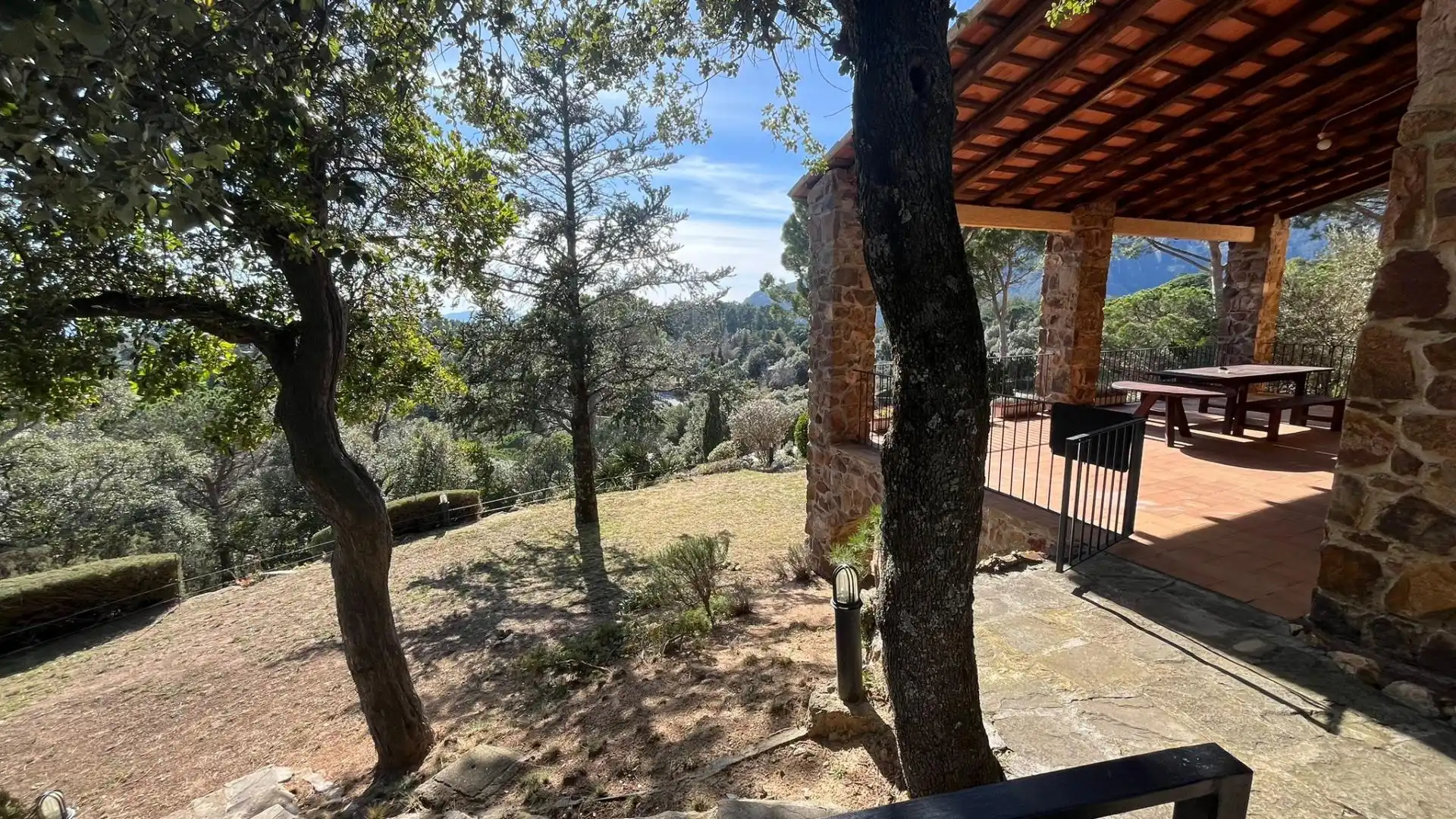 Terrassa de Casa o xalet en venda en Arbúcies amb Calefacció i Jardí privat