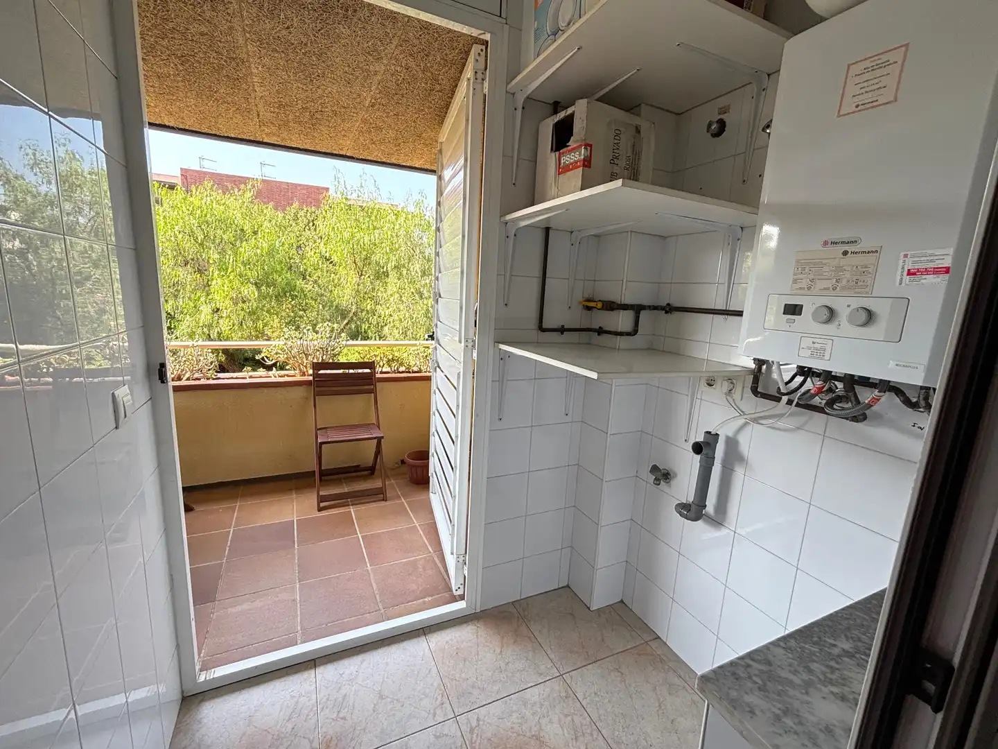 Balcony of Flat for sale in Palamós  with Heating, Terrace and Oven