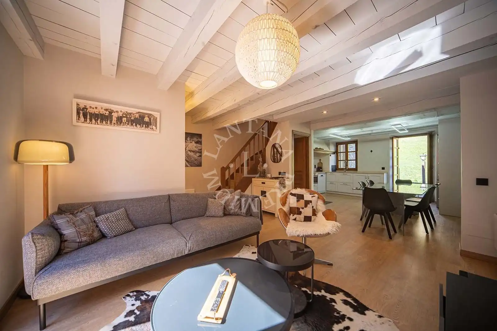 Sala de estar de Casa o chalet en venta en Naut Aran con Calefacción, Parquet y Horno