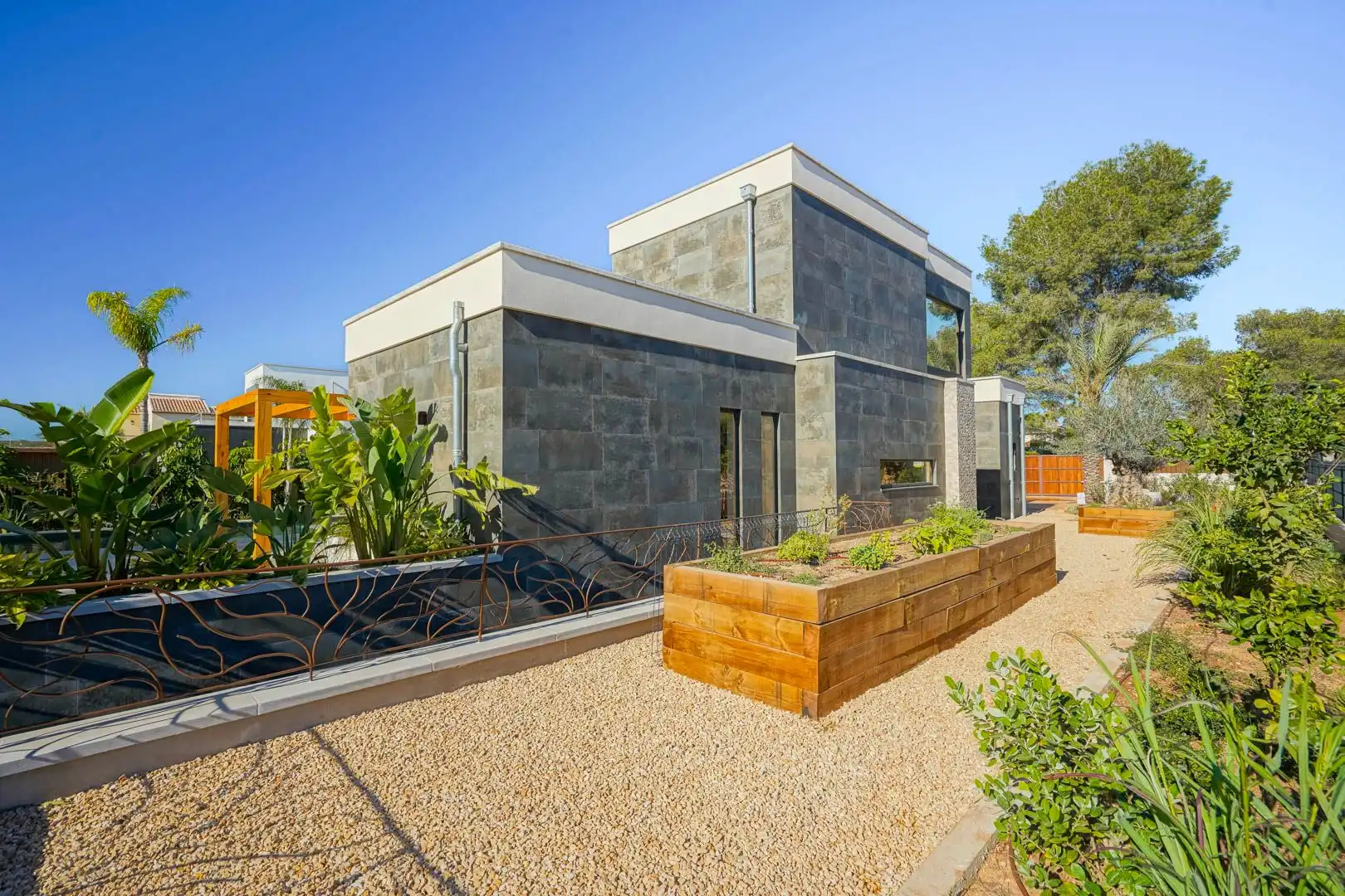 Vista exterior de Casa o xalet en venda en Jávea / Xàbia amb Aire condicionat, Calefacció i Jardí privat