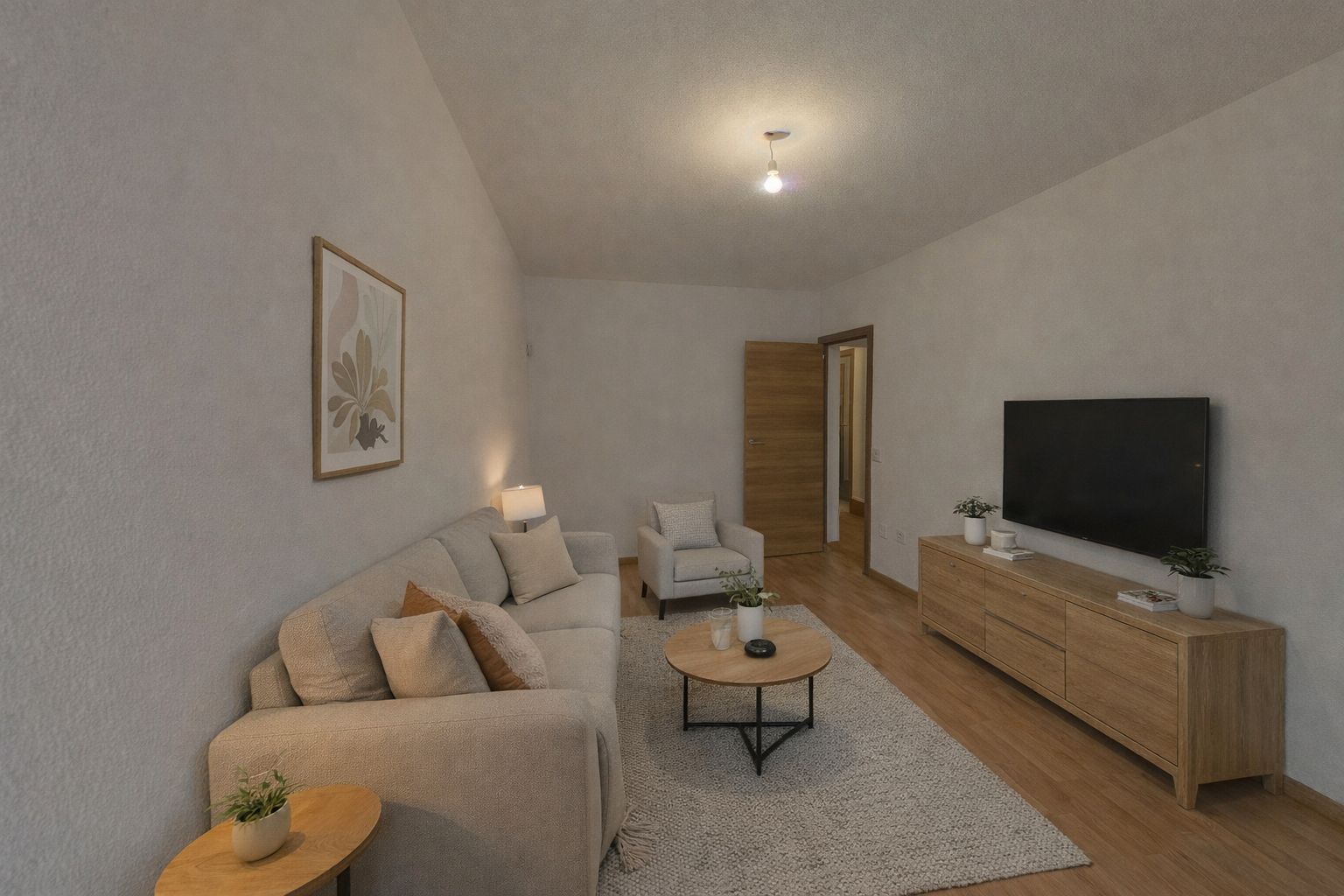 Sala de estar de Piso en venta en Alcalá de Henares con Calefacción, Terraza y Horno