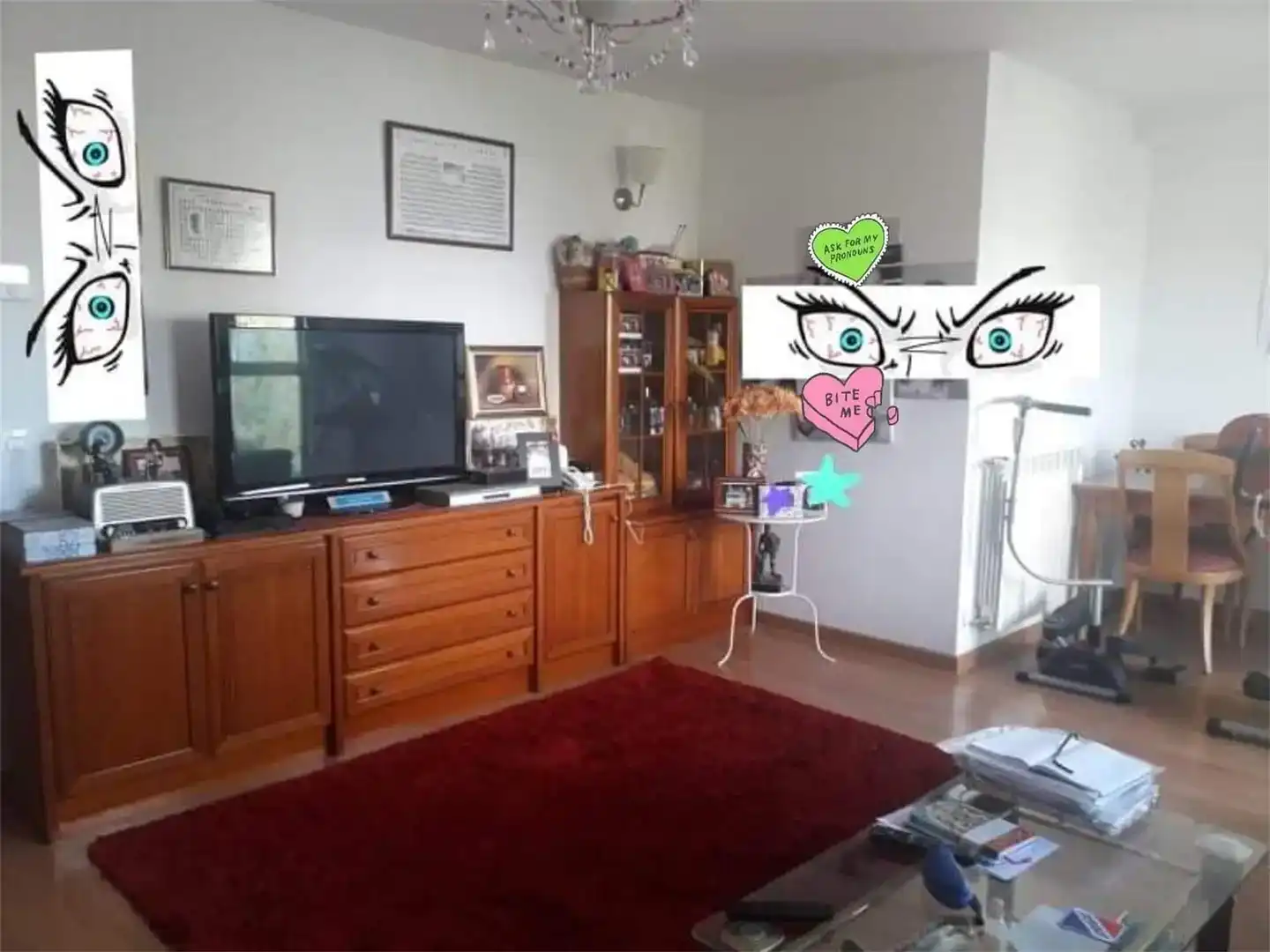 Sala d'estar de Pis en venda en Vitoria - Gasteiz