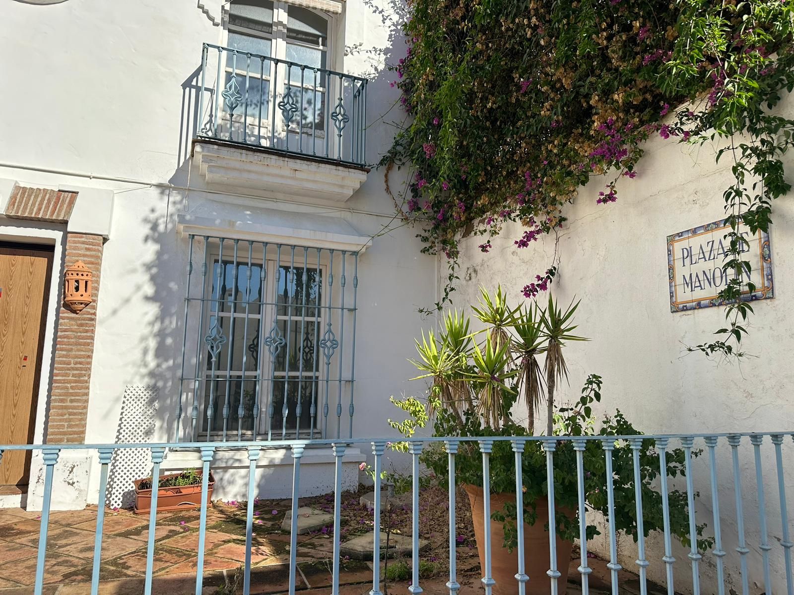 Jardí de Casa adosada en venda en Benahavís