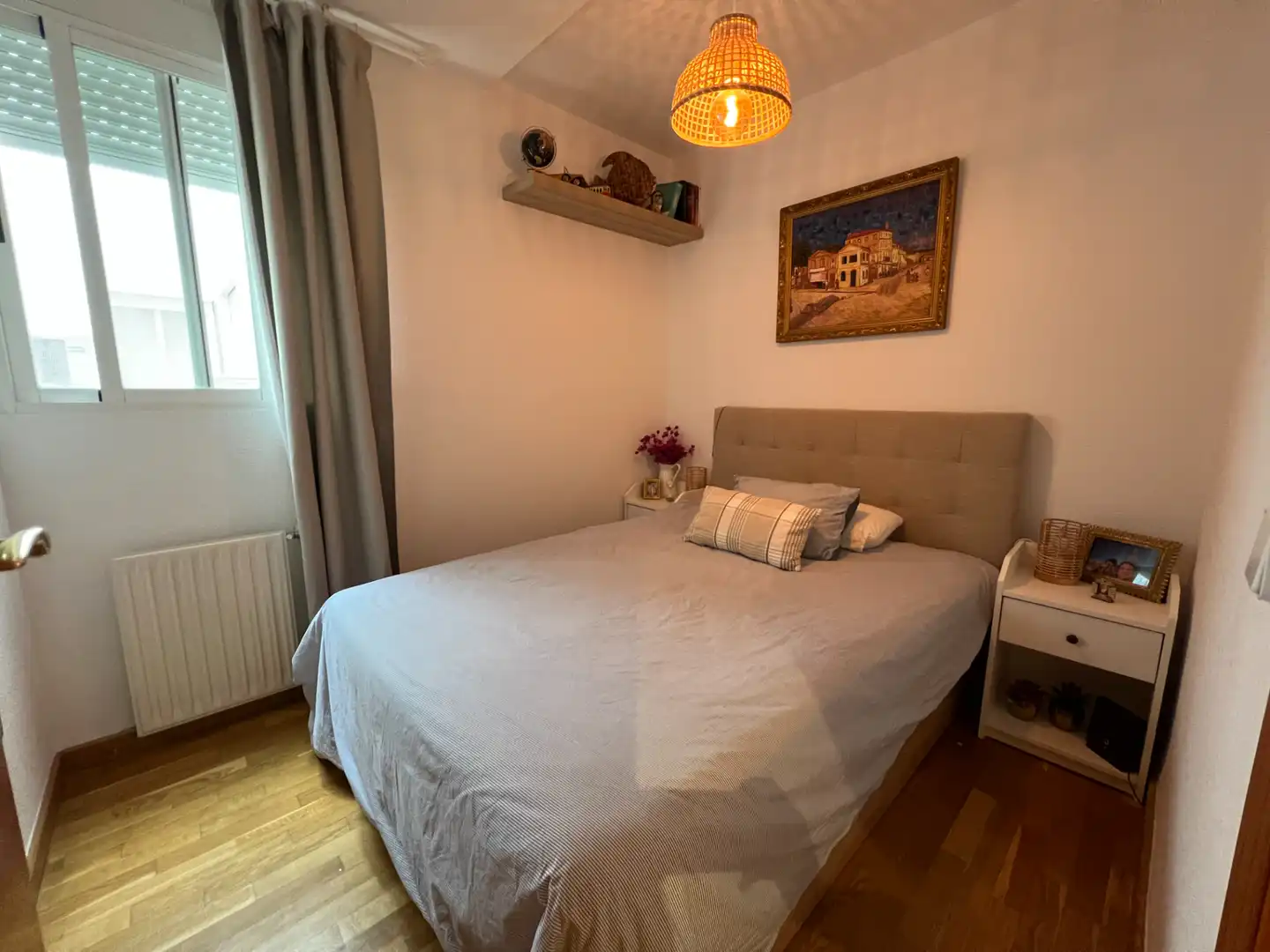 Schlafzimmer von Wohnung zum Verkauf in Valencia mit Klimaanlage, Heizung und Parkett