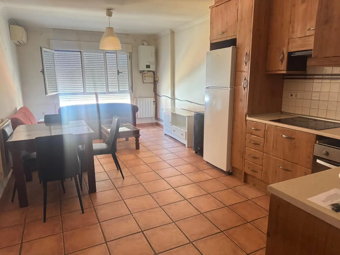 Cuina de Apartament en venda en Motilla del Palancar amb Aire condicionat, Calefacció i Moblat