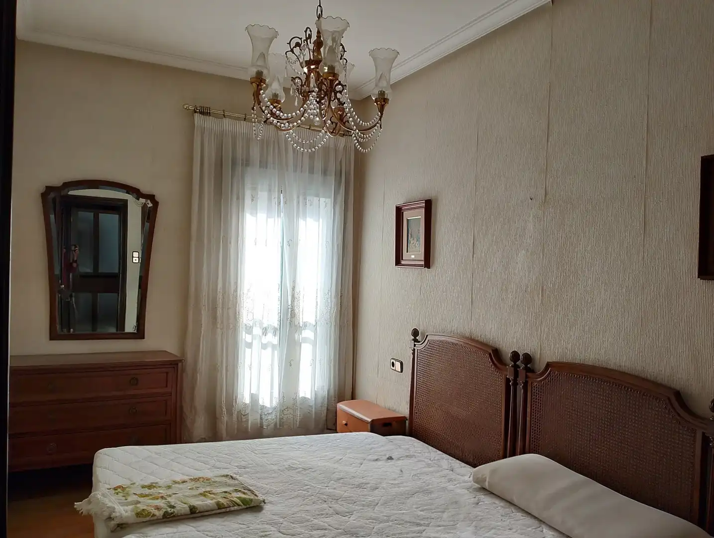 Bedroom of Flat for rent in Donostia - San Sebastián   with Terrace and Furnished