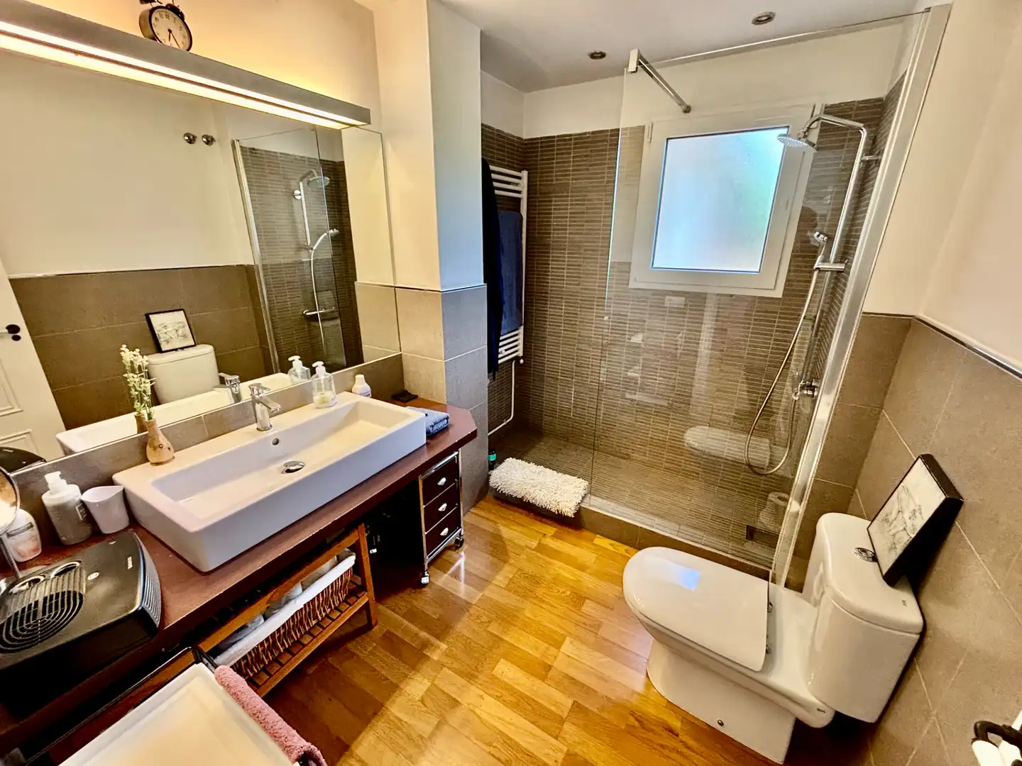 Baño de Casa adosada en venta en Sant Joan d'Alacant con Aire acondicionado, Calefacción y Jardín privado