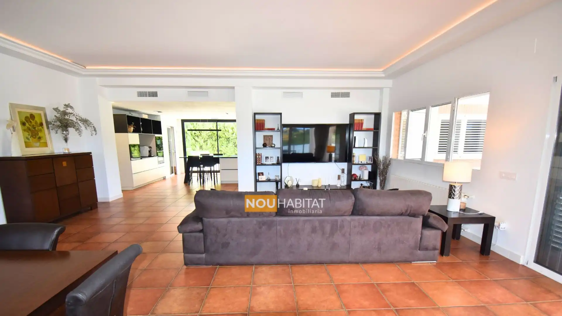 Sala de estar de Casa o chalet en venta en Turís con Aire acondicionado, Calefacción y Jardín privado